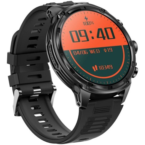Gravity Smartwatch Gravity Czarny Pasek + Bransoleta GT41-1