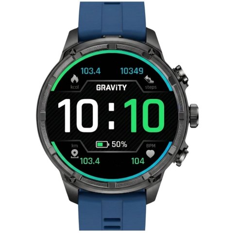 Gravity Smartwatch Gravity Czarny Pasek + Bransoleta GT41-2