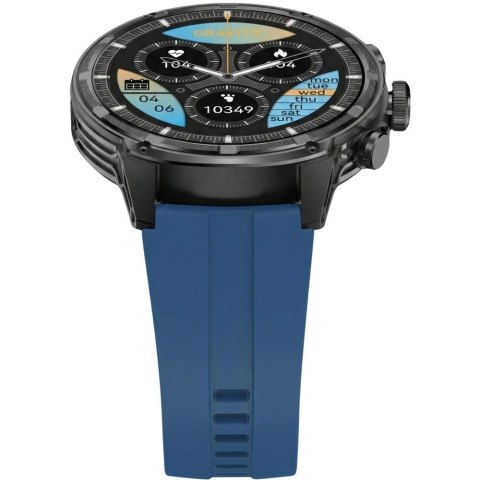 Gravity Smartwatch Gravity Czarny Pasek + Bransoleta GT41-2