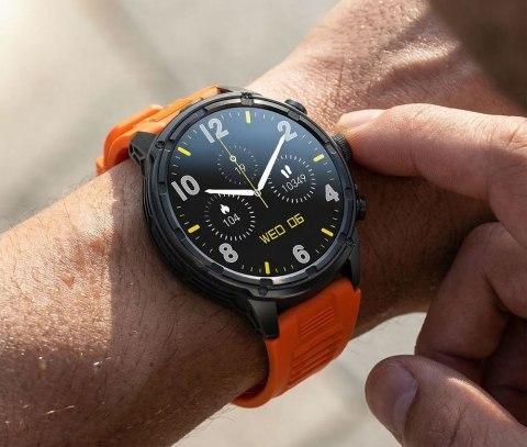 Gravity Smartwatch Gravity Czarny Pasek + Bransoleta GT41-4
