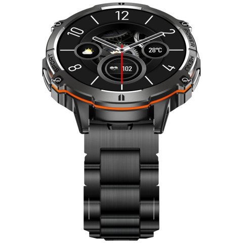 Gravity Smartwatch Gravity Czarny Pasek + Bransoleta GT42-1
