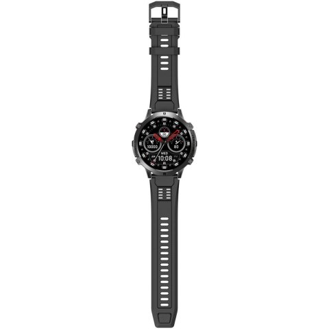 Gravity Smartwatch Gravity Czarny Pasek + Bransoleta GT42-1