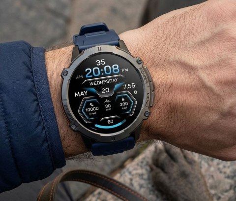 Gravity Smartwatch Gravity Czarny Pasek + Bransoleta GT42-2