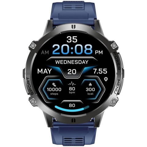 Gravity Smartwatch Gravity Czarny Pasek + Bransoleta GT42-2