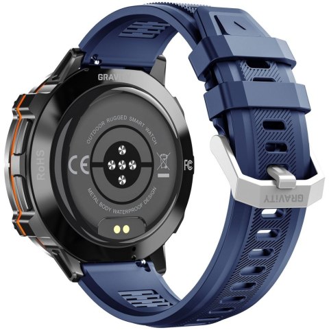 Gravity Smartwatch Gravity Czarny Pasek + Bransoleta GT42-2