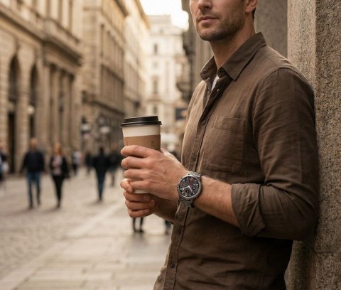 Gravity Smartwatch Gravity Czarny Pasek + Bransoleta GT42-2