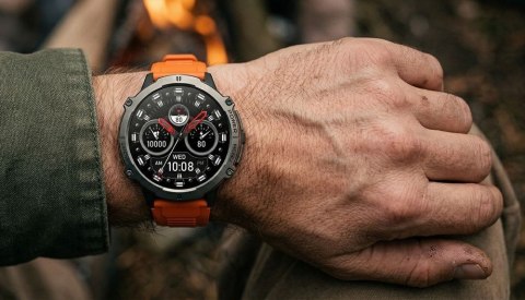 Gravity Smartwatch Gravity Czarny Pasek + Bransoleta GT42-5