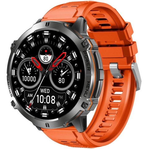 Gravity Smartwatch Gravity Czarny Pasek + Bransoleta GT42-5