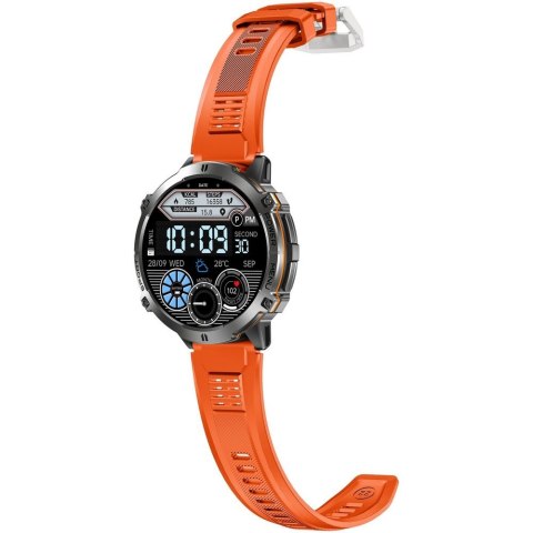 Gravity Smartwatch Gravity Czarny Pasek + Bransoleta GT42-5