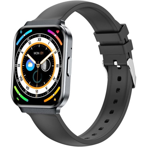 Gravity Smartwatch Gravity Czarny Pasek + Bransoleta GT44-5
