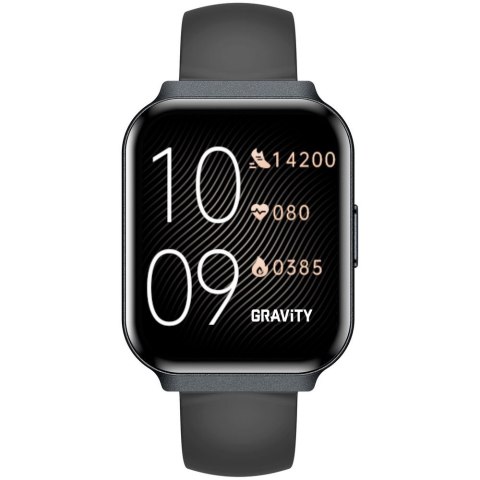 Gravity Smartwatch Gravity Czarny Pasek + Bransoleta GT44-5