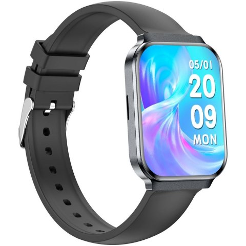 Gravity Smartwatch Gravity Czarny Pasek + Bransoleta GT44-5