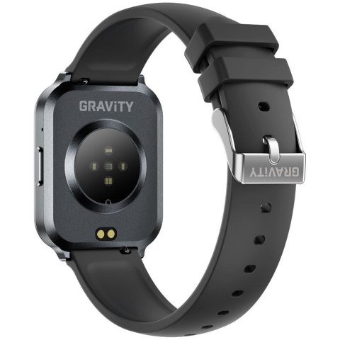 Gravity Smartwatch Gravity Czarny Pasek + Bransoleta GT44-5
