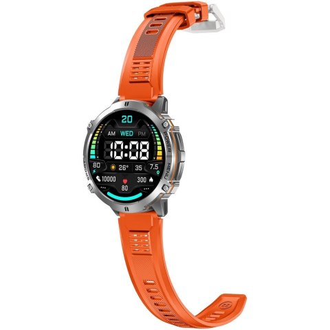 Gravity Smartwatch Gravity Grafitowy Pasek + Bransoleta GT42-4