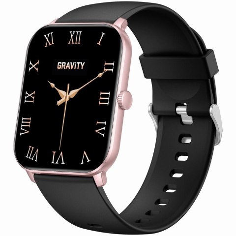 Gravity Smartwatch Gravity Różowe Złoto Czarny GT36-3