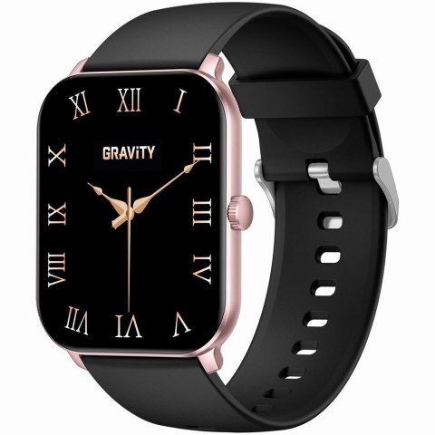 Gravity Smartwatch Gravity Różowe Złoto Czarny GT36-3
