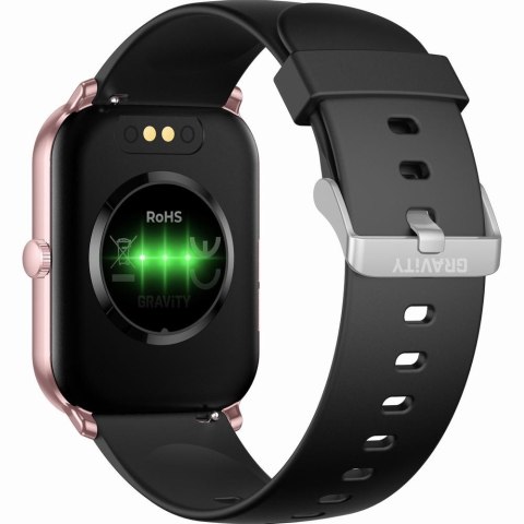 Gravity Smartwatch Gravity Różowe Złoto Czarny GT36-3