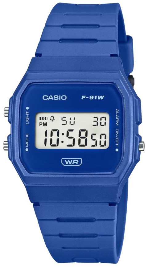 CASIO Zegarek CASIO Unisex F-91WB-2A1EF + BOX