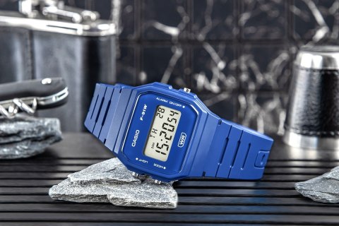 CASIO Zegarek CASIO Unisex F-91WB-2A1EF + BOX