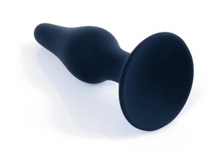Korek analny silikonowy HeavyFun czarny 12,5 cm