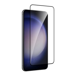 Szkło hartowane do Samsung Galaxy S25 S24 z czarną ramką Frame Tempered Glass