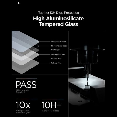 Szkło hartowane na Samsung Galaxy S26+ z aplikatorem Glas.Tr Ez Fit Pro HD - 2 szt.
