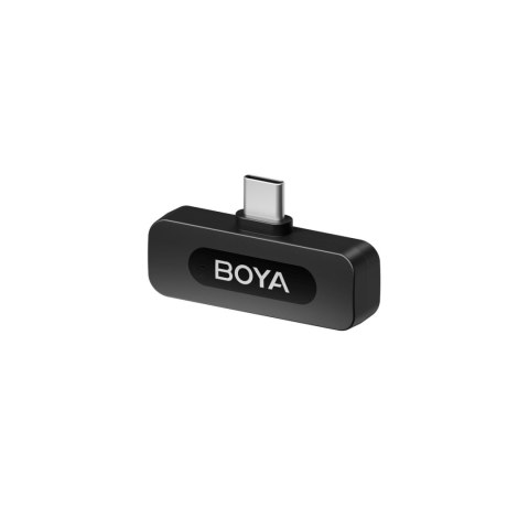 Mikrofon bezprzewodowy z klipsem 120dB 2.4GHz USB-C - czarny