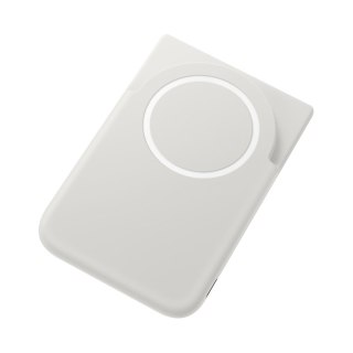Powerbank bezprzewodowy Samsung 5000mAh USB-C Qi2 MagSafe 25W z kablem USB-C - szary
