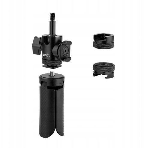 Statyw tripod do mikrofonu i kamery 1/4'' - czarny