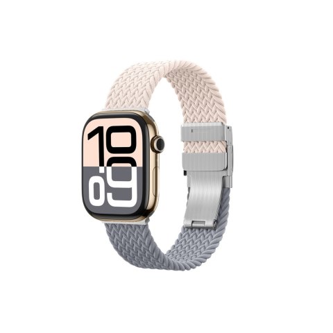 Zestaw 2 pasków do Apple Watch 42mm Blend Band - różowo-szary / różowy
