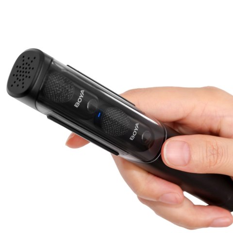 Zestaw mikrofonów bezprzewodowych 4w1 2.4GHz USB-C MAGIC-02 - czarny