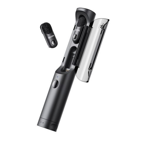 Zestaw mikrofonów bezprzewodowych 4w1 2.4GHz USB-C MAGIC-05 - czarny