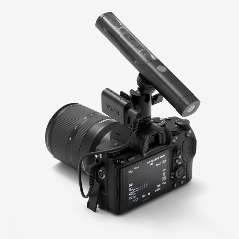 Zestaw mikrofonów bezprzewodowych 4w1 2.4GHz USB-C MAGIC-05 - czarny