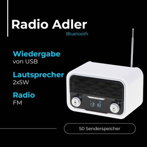 AD 1185 Radio bluetooth ADLER