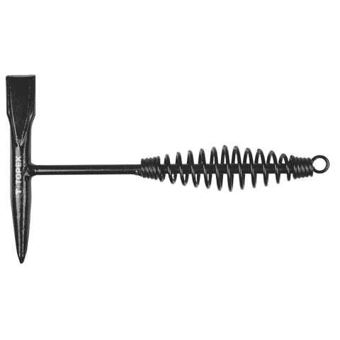 Młotek spawalniczy 300 g, trzonek metalowy TOPEX