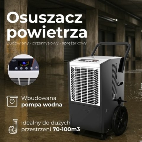 AD 7864 Osuszacz powietrza budowlany - przemysłowy - sprężarkowy 50l/24h ADLER