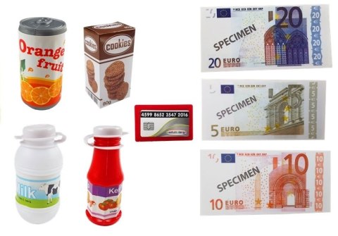 Kasa Fiskalna Dotykowa Kalkulator + Akcesoria LEAN TOYS
