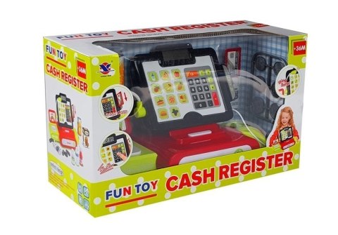 Kasa Fiskalna Dotykowa Kalkulator + Akcesoria LEAN TOYS