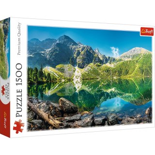 Puzzle - 1500 - Jezioro Morskie Oko - Tatry - Polska - Trefl 26167 TREFL PUZZLE
