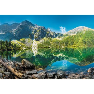 Puzzle - 1500 - Jezioro Morskie Oko - Tatry - Polska - Trefl 26167 TREFL PUZZLE