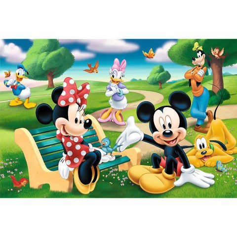 Puzzle - 24 Maxi - Myszka Miki w gronie przyjaciół - Disney - Trefl 14344 TREFL PUZZLE