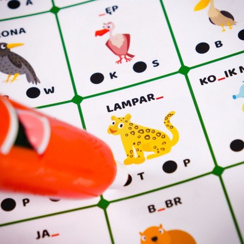Gra carotina 500 pytań - zwierzęta LISCIANI