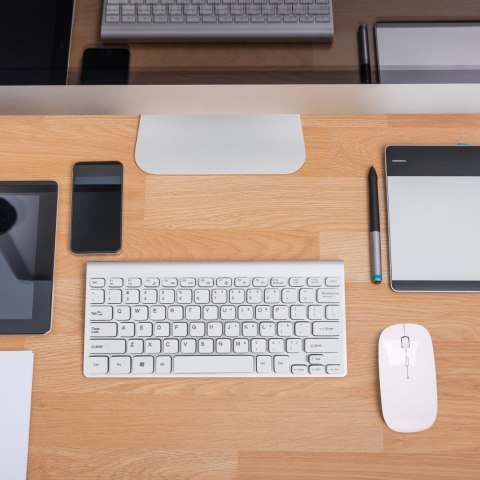 Klawiatura bezprzewodowa mysz zestaw usb mini slim e799 RTO