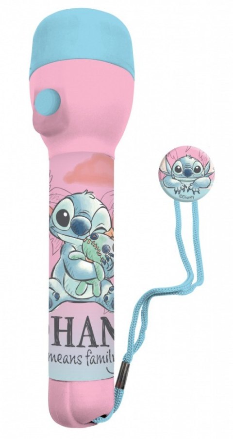 Latarka stitch 16 cm KIDS EUROSWAN