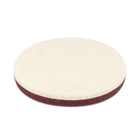 Pad polerski wełniany futro twardy hard 150mm adet-36 amio-04884 AMiO