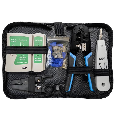 Tester sieciowy zaciskarka wciskacz rj45 etui lsa - o227 RTO