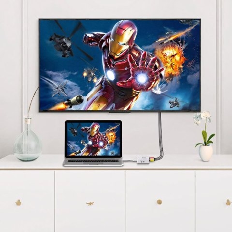 Adapter sygnału av rca do hdmi RTO