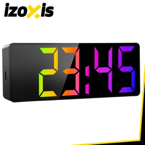 Budzik - zegar LED kolorowy Izoxis IZOXIS