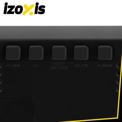 Budzik - zegar LED kolorowy Izoxis IZOXIS