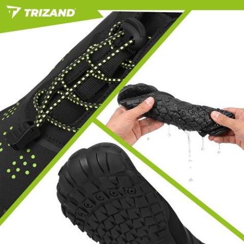 Buty do wody czarne- rozmiar 42 5mm Trizand TRIZAND